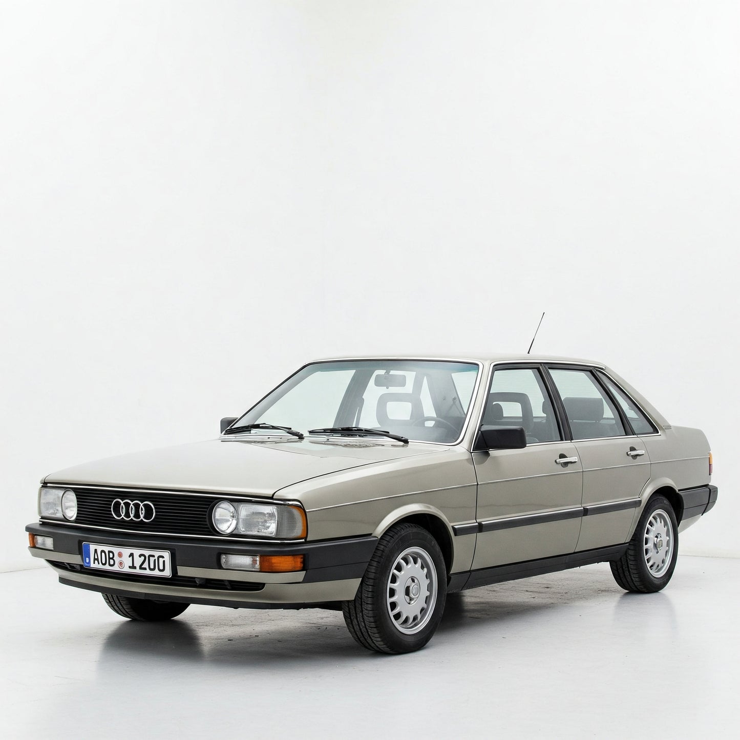 Mipauto gp-Audi 80 (B4) (1991-1995) jogo tapetes alcatifa classica preta