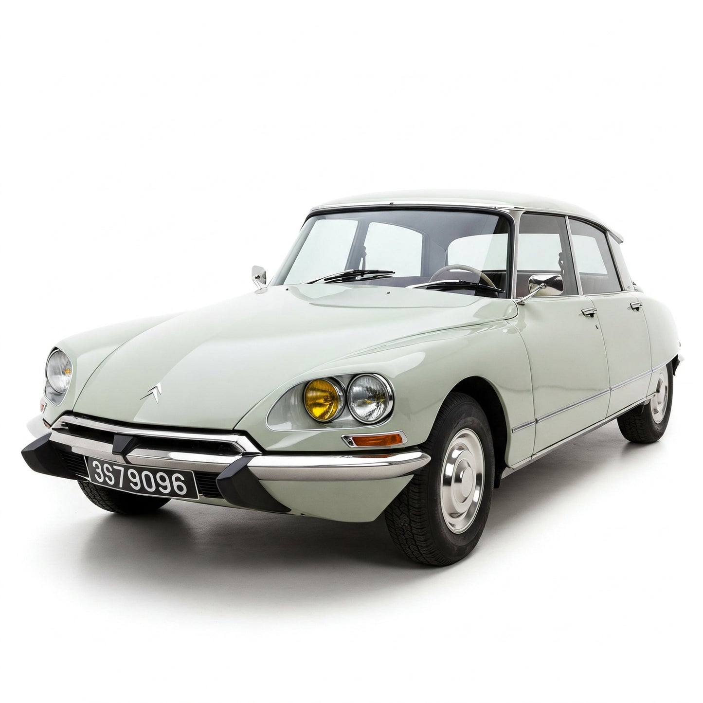 Mipauto gp-citroen-ds (1955-1975) jogo tapetes alcatifa classica preta