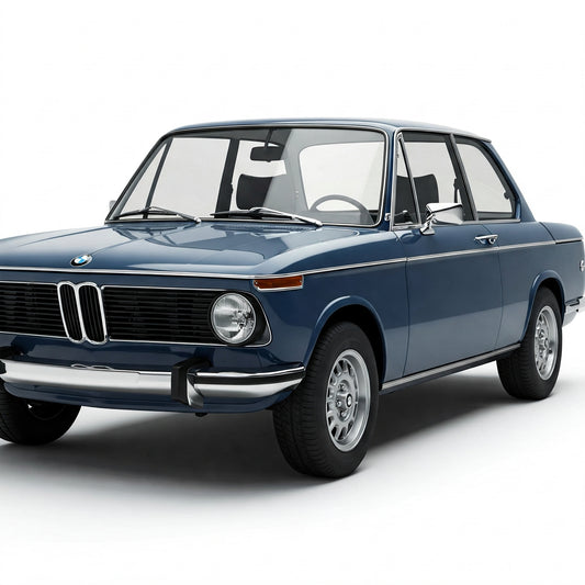 Mipauto gp-BMW Série 02 (1602, 1802, 2002) (1966-1977) jogo tapetes alcatifa classica preta