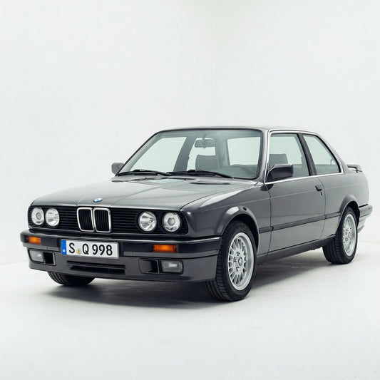 Mipauto gp-BMW Série 3 E30 (1982-1994) jogo tapetes alcatifa classica preta